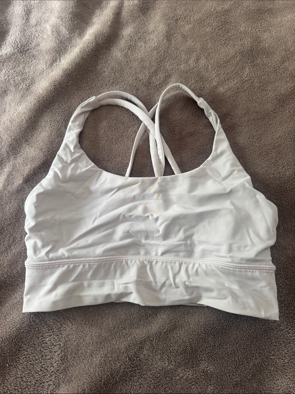 lululemon athletica White Strappy Sports Bra